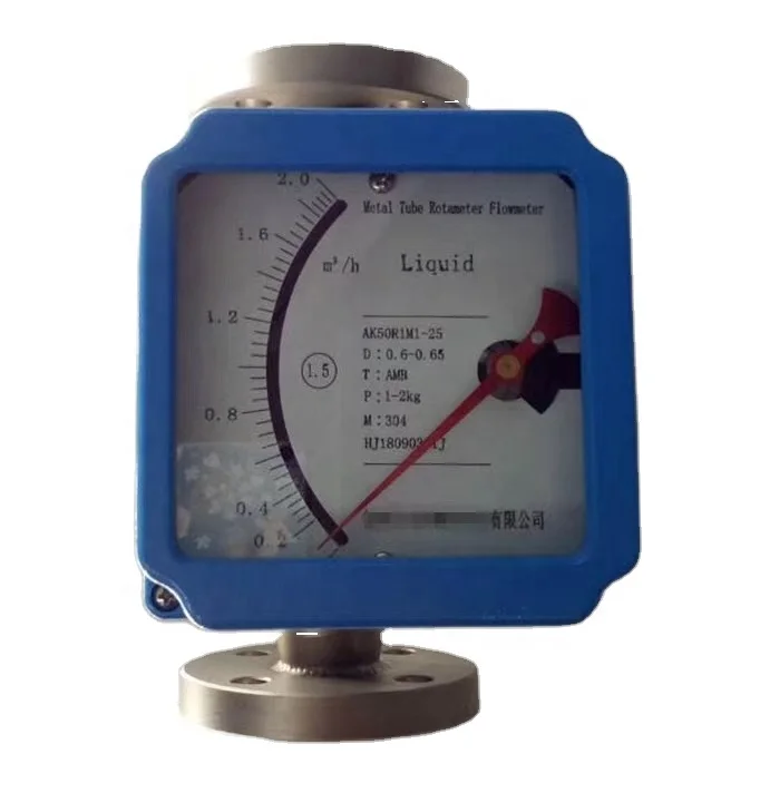 Pointer Metal Tube Float Air Flow Nitrogen Hydrogen Gas Rotameter Flow Meter Flowmeter