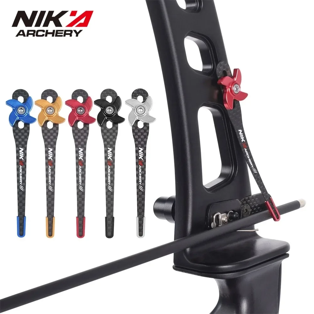 Nika Archery 3K Carbonfaser-Klicker für Recurve-Bogen Schießausrüstung Zubehör – Detail 1