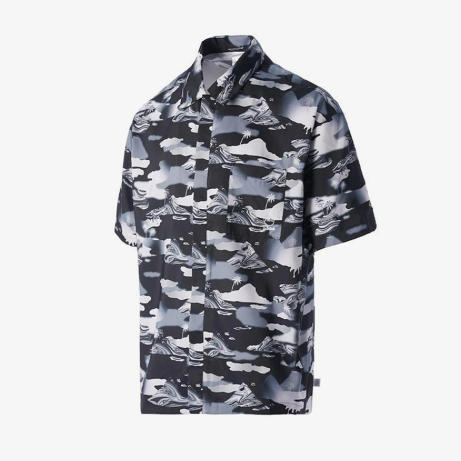 

Adidas Official Authentic Neo Мужская модная дышащая спортивная рубашка с короткими рукавами с принтом IA5339