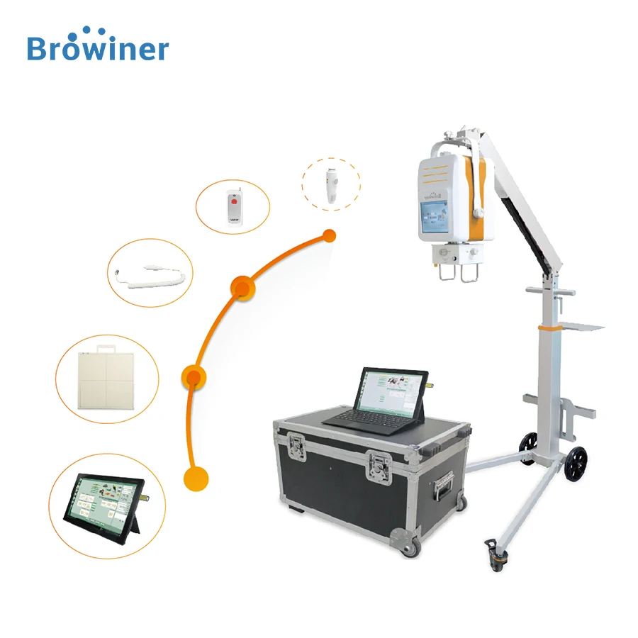Fabryczny dostawczy przenośne weterynaryjne urządzenie Xray medyczne weterynaryjne rentgenowskie dla zwierząt Beatle-05VB-S