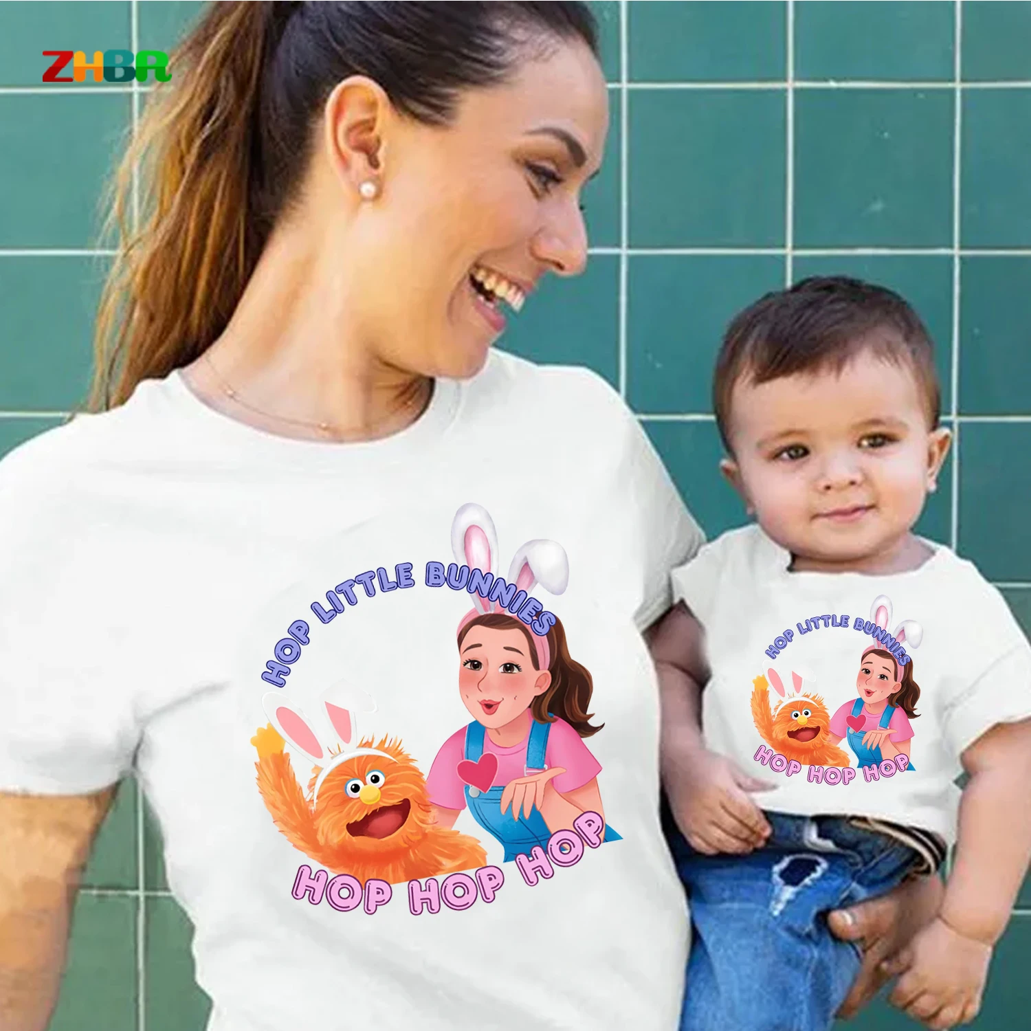 Family Shirts Matching Family Outfits merry-go-round T Shirts Kids Party Custom Name T-Shirt Clothes Family Sister Clothing Tees