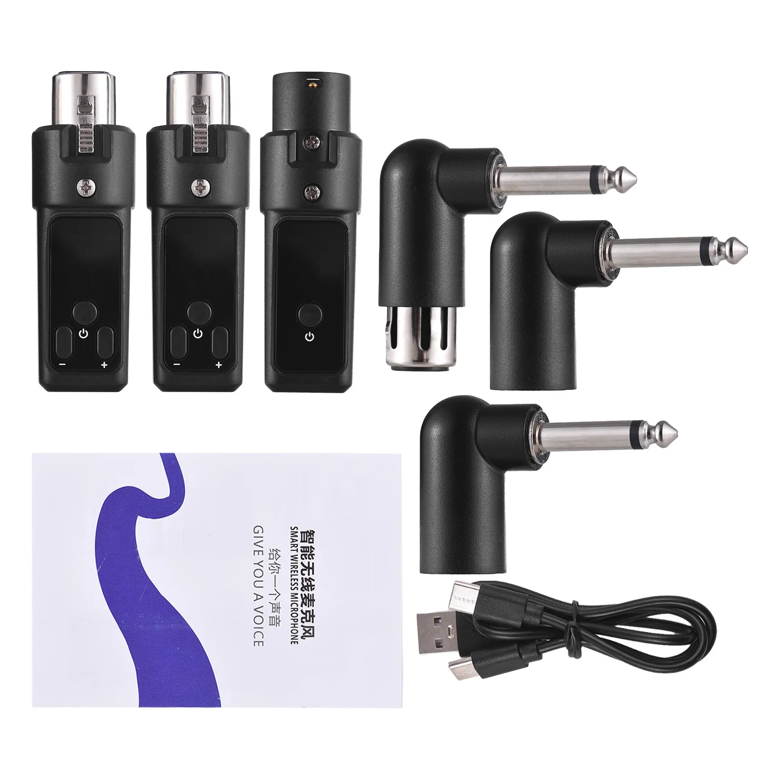 

2,4G микрофон беспроводной Xlr передатчик и приемник перезаряжаемая беспроводная микрофонная система для конденсаторных микрофонов 48 В микшер