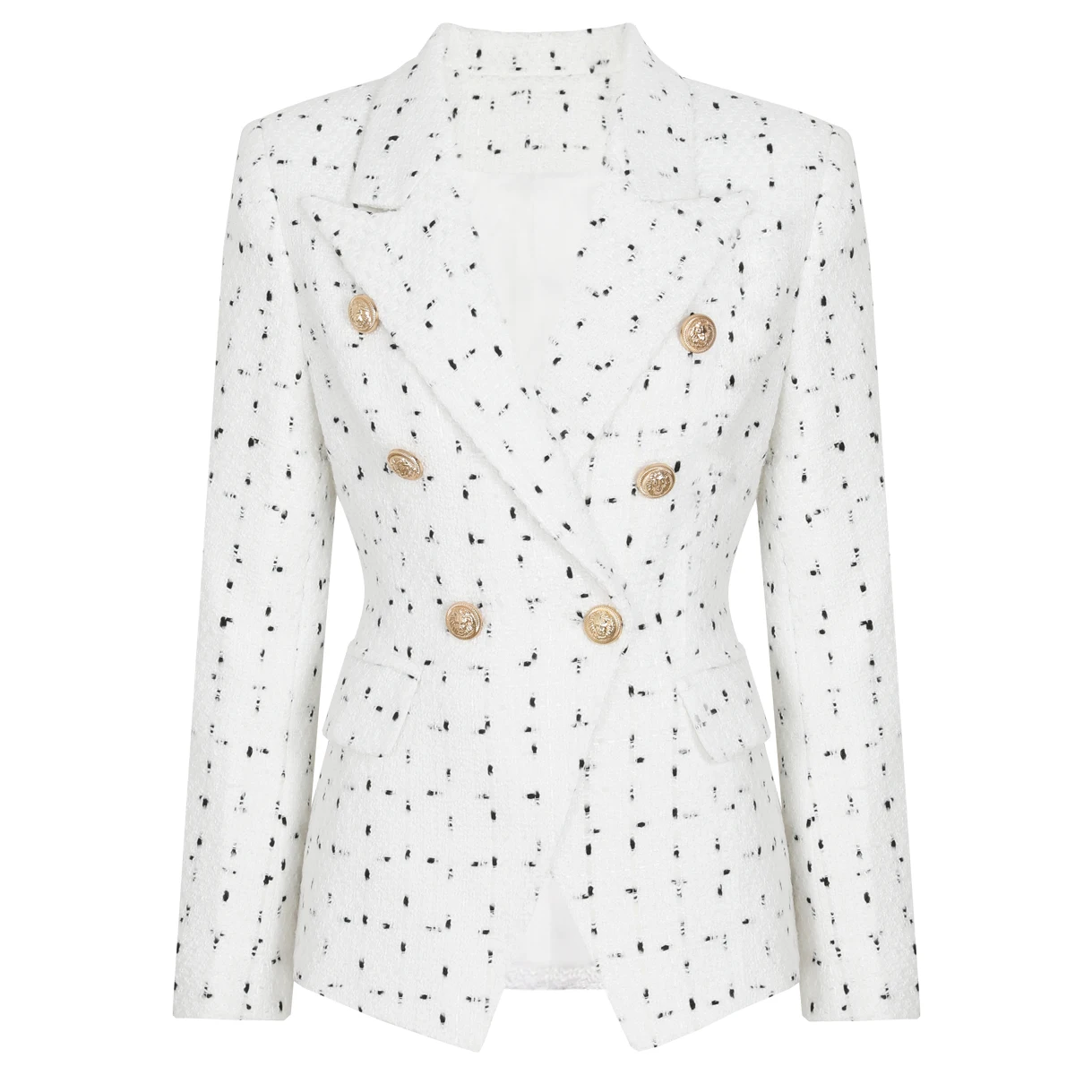 

2649 High Quality Spring And Autumn New Item High-End Long Sleeved Slim Fit Temperament Commuting Fashion Suit Top Jacket