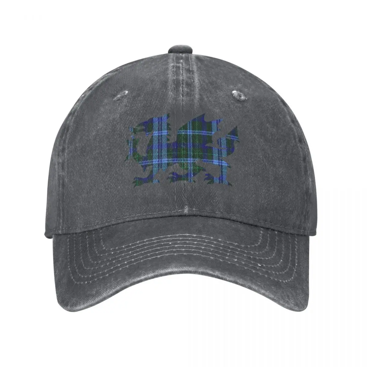 Jones Family Welsh Dragon Tartan Baseball Cap Cosplay Mountaineering Icon New Hat For Girls Men's