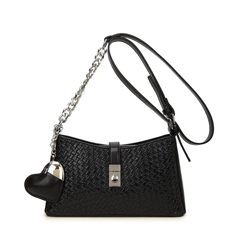 

2025 New Fashion Underarm Bag for Women, Genuine Leather Multi-way Shoulder Crossbody Purse, Vintage Chic Large Capacity Tote