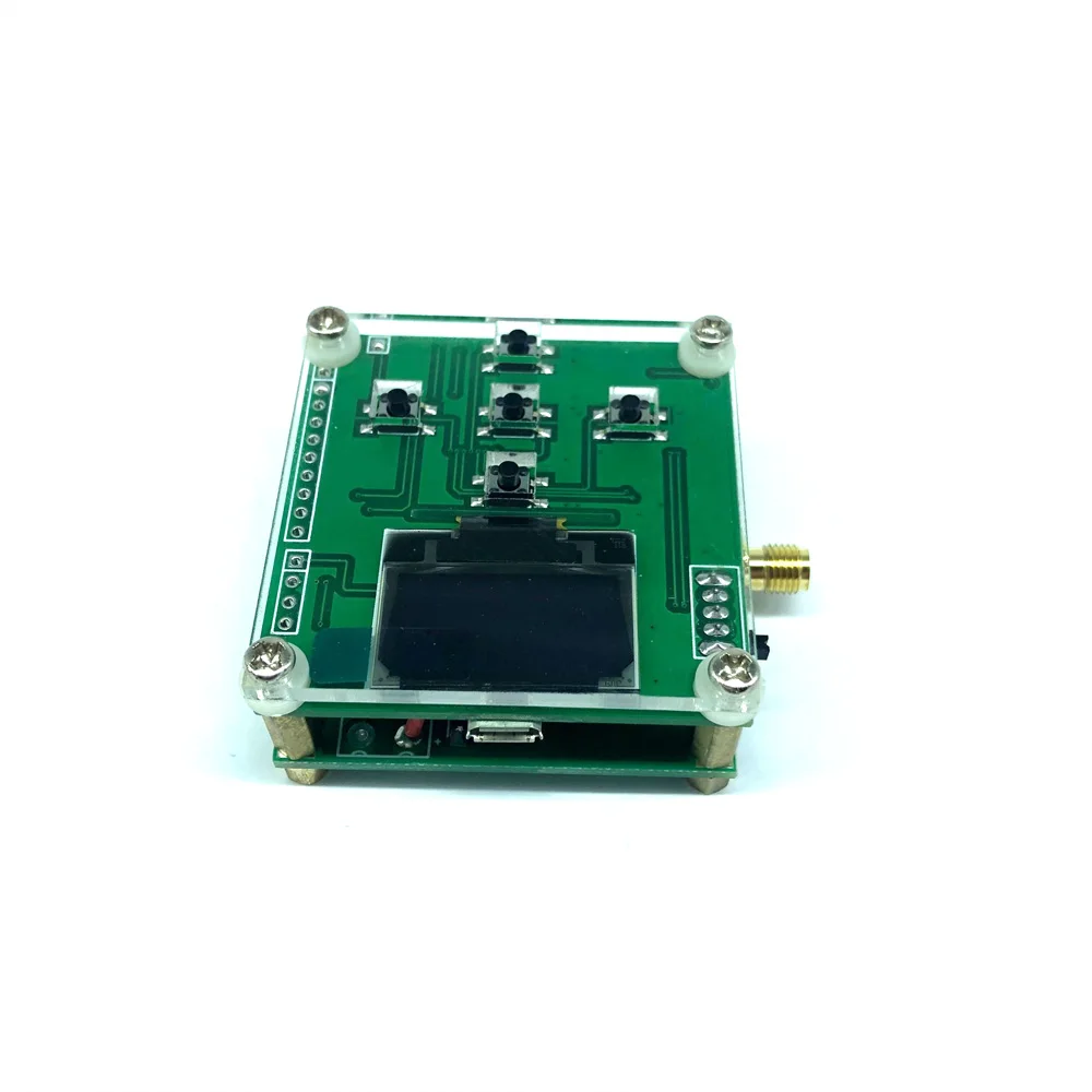 DYKB 1-8000MHZ 8GHz RF power meter OLED display RF power attenuation value digital 500MHZ 3GHZ+ Sofware 10W 30DB Attenuator