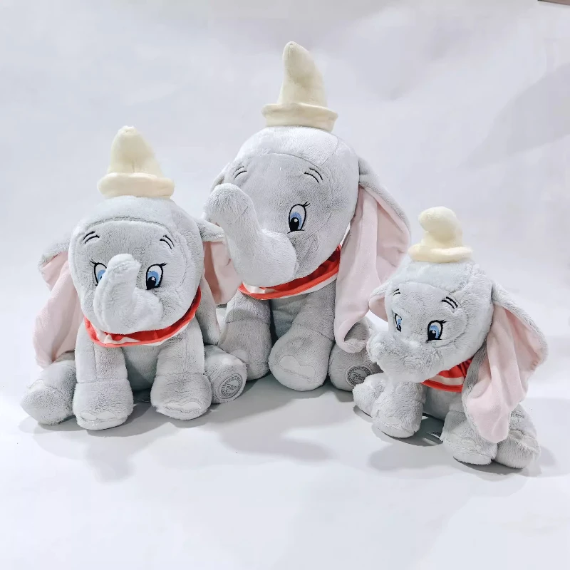 Disney Dumbo Plüschtier Zirkus Big Ear Elephant Gefüllte Puppe 25-45 cm Weiche Plüschfigur Kinder Komfortpuppe Geburtstagsgeschenk