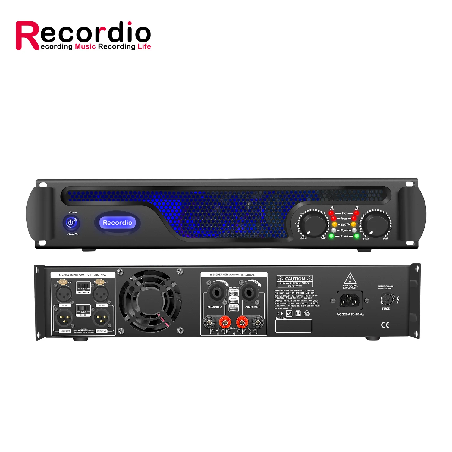 GAP-LS300 مضخم الطاقة الرقمي المهنية عالية مكبر كهربائي 1300 واط مرحلة مؤتمر حفل زفاف خط صفيف السلطة أمبير #3