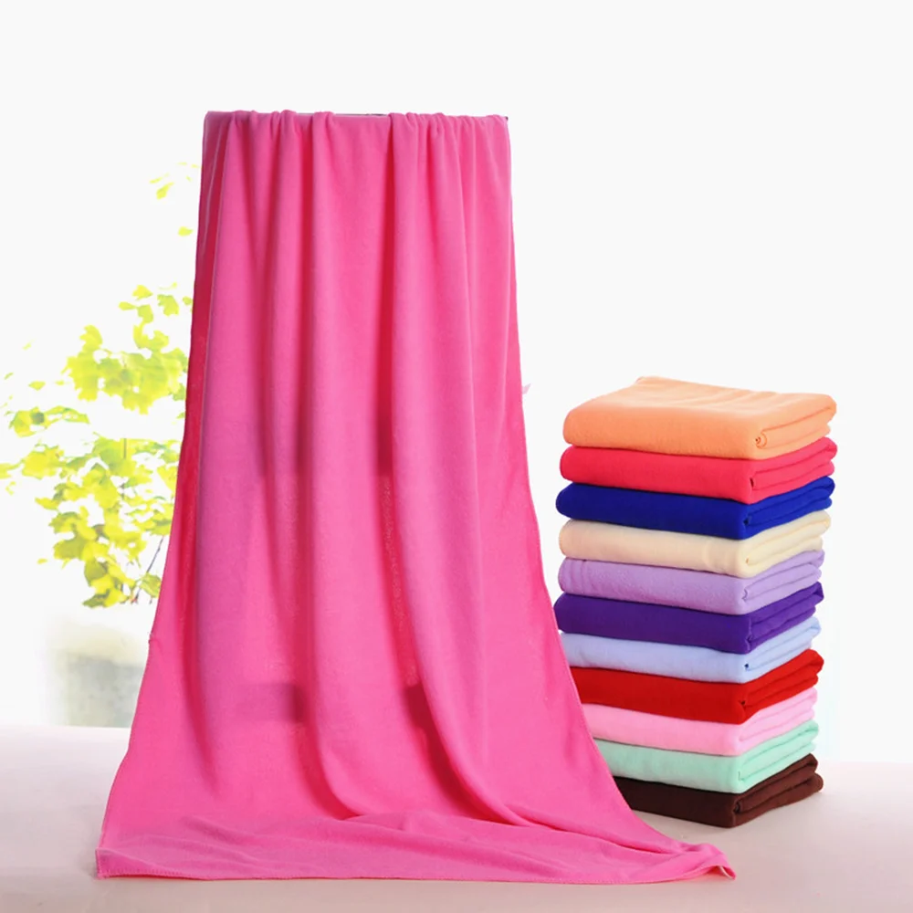 1PCS 70x140cm Microfiber Bath Towel Large Bath Towel Beach Towels Shower Towel Breathable Quick-Drying Comfort Soft Absorbent