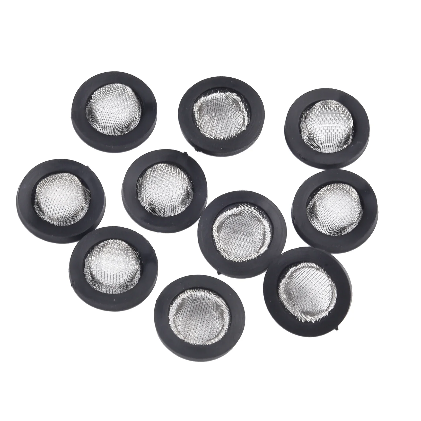 10Pcs Tuin Douche Slang Siliconen Rubberen Ringen Filter Mesh Vervanging Voor Wasmachine Kraan Afdichting Douchekop Accessoires