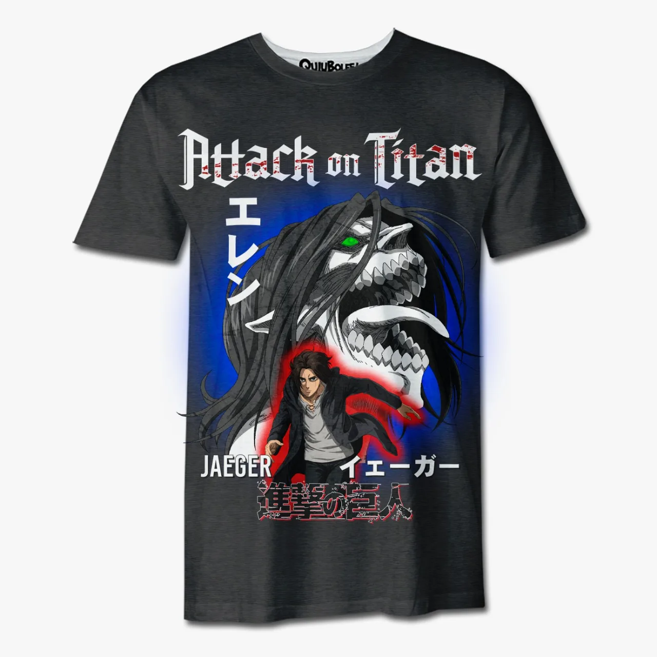 camiseta-attack-on-titan-eren-yeager-com-estampa-de-personagem-e-texto-japones-secagem-rapida-casual-anime-para-homens-e-mulheres