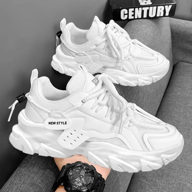 

Повседневные кроссовки Повседневная обувь для спорта и отдыха Мягкие и удобные мужские кроссовки на толстой подошве Мягкие и удобные нескользящие