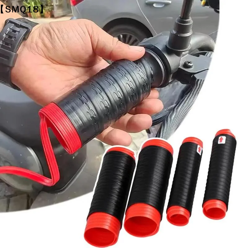 Universal Anti-Slip Silicone Handlebar Grips, Horn Covers And Brake Covers For Motorcycle Customization Riding Protection【SMQ】