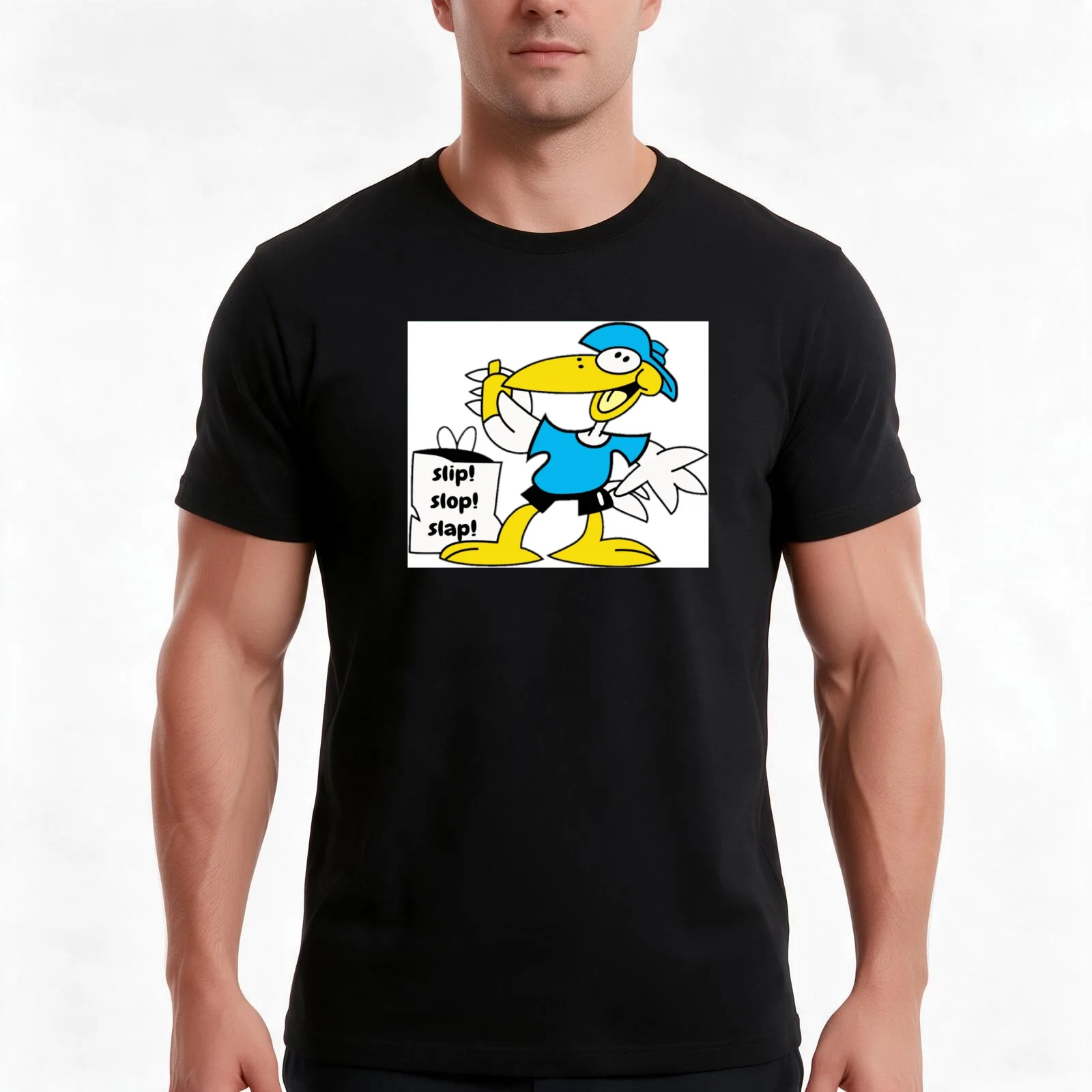 Slip Slop Slap Classic Aussie Ads T-Shirt, Summer Casual Cotton Tee, Oversized Streetwear Tops, Vintage Graphic Print