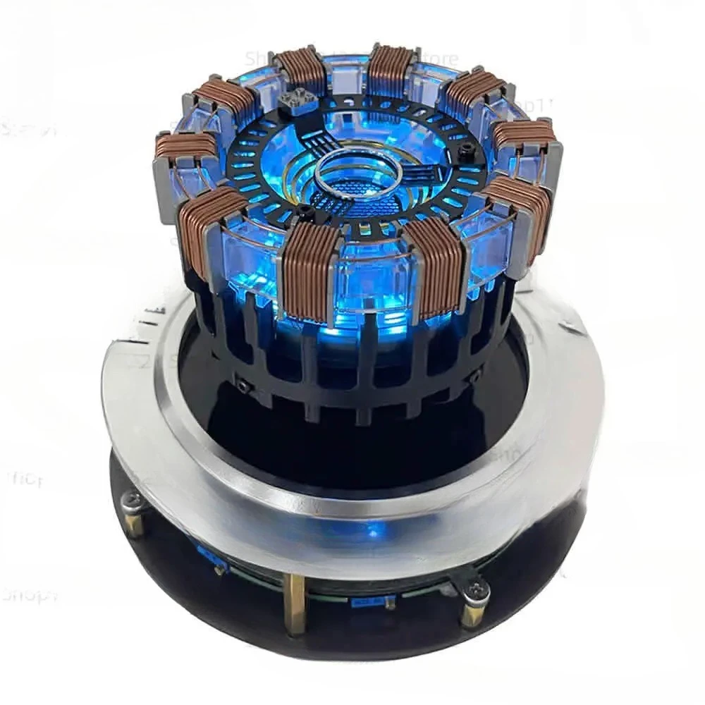 

Magnetic Levitation Heart Reactor With Light Black Technology Cool Creative Ornaments Birthday Gift For Boys