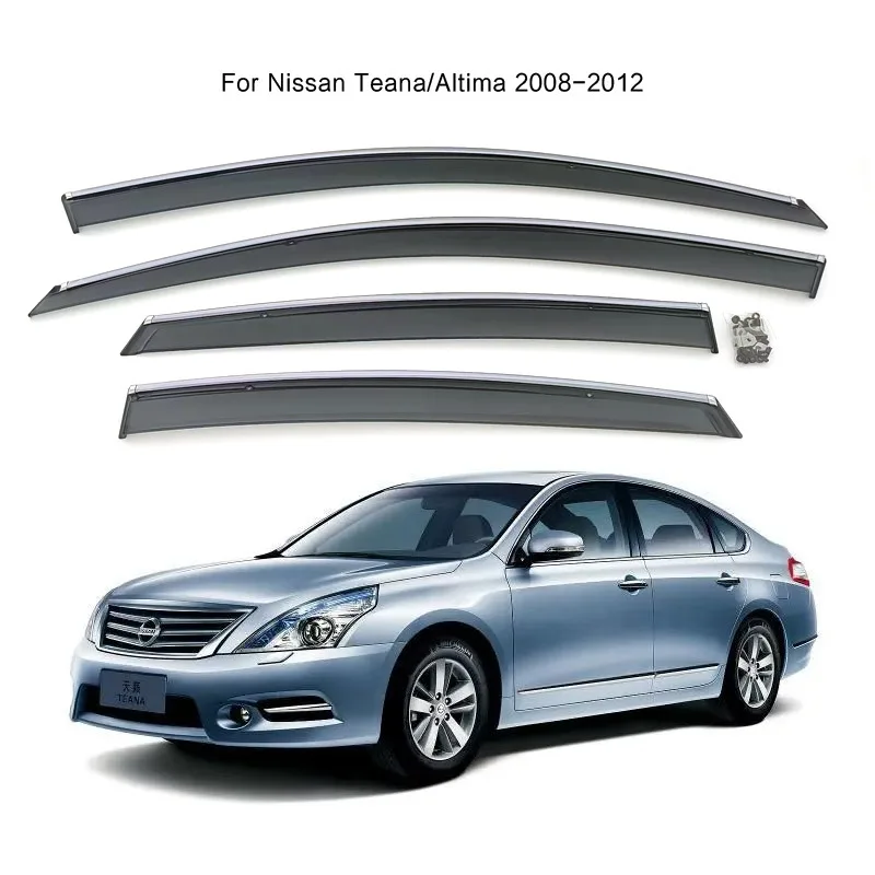 

Подходит для Nissan 08-12 Altima, литой от дождя, утолщенной пряжкой для бровей от дождя на окне