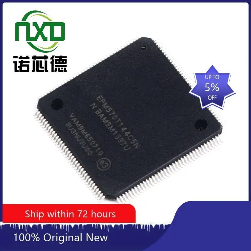 

5PCS/LOT EPM570T144C5N TQFP144 new and original integrated circuit IC chip component electronics professional BOM matching