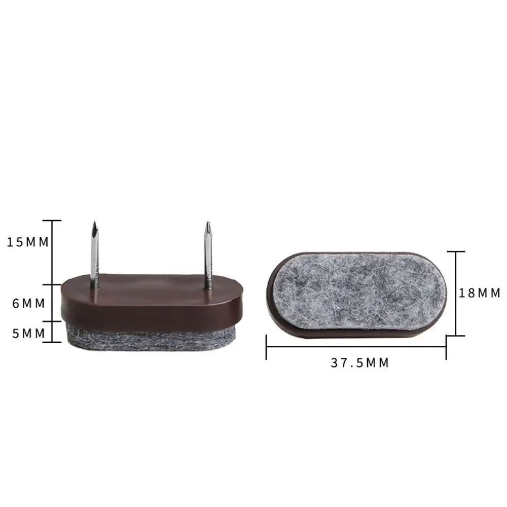 

10pcs/set Felt Pad DIY Felt Pads Non-slip Moisture-proof Sofa Foot Nail Thicken Plastic Scratch Protector Mat Scratch Protector