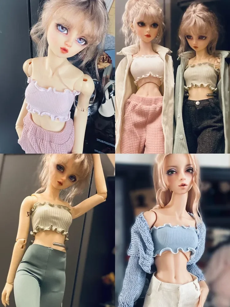 

Customized Sweetie ElasticTube Top for BJD 1/6 1/4 ,1/3 Girl Smart Doll IP EID Woman Doll Clothes CWB234