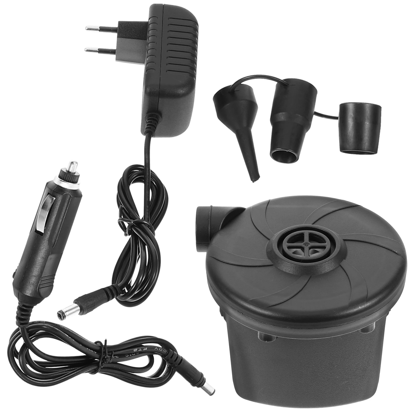 

Electric Air Pump Quick Inflate Deflate Home Car Portable Us Plug for Air Mattresses Rafts Paddling Pools Beach Inflatables