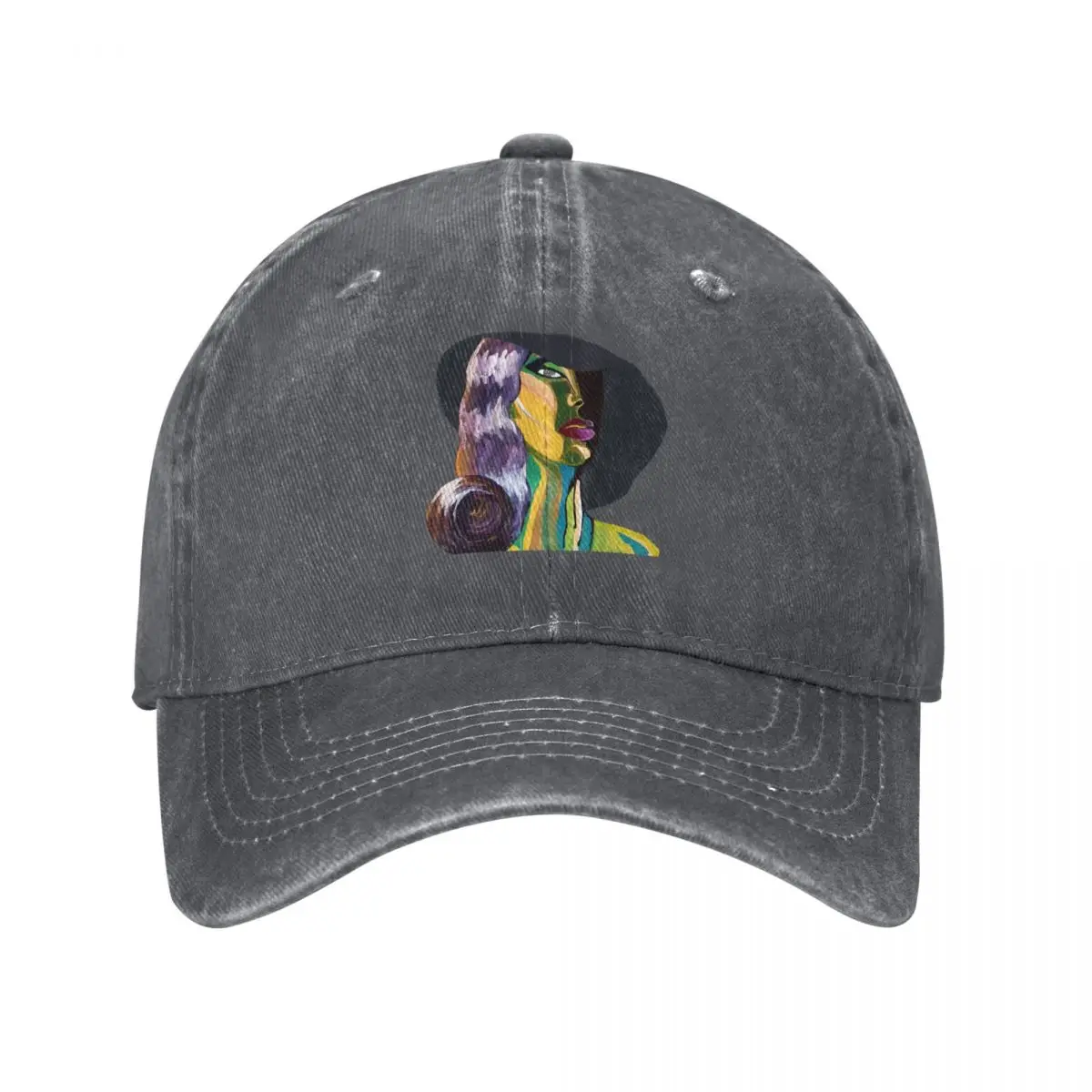 The Paranoia (Noir Woman in a Topless Hat) Baseball Cap tea Hat Bobble Hat Military Cap Man Baseball For Men Women's