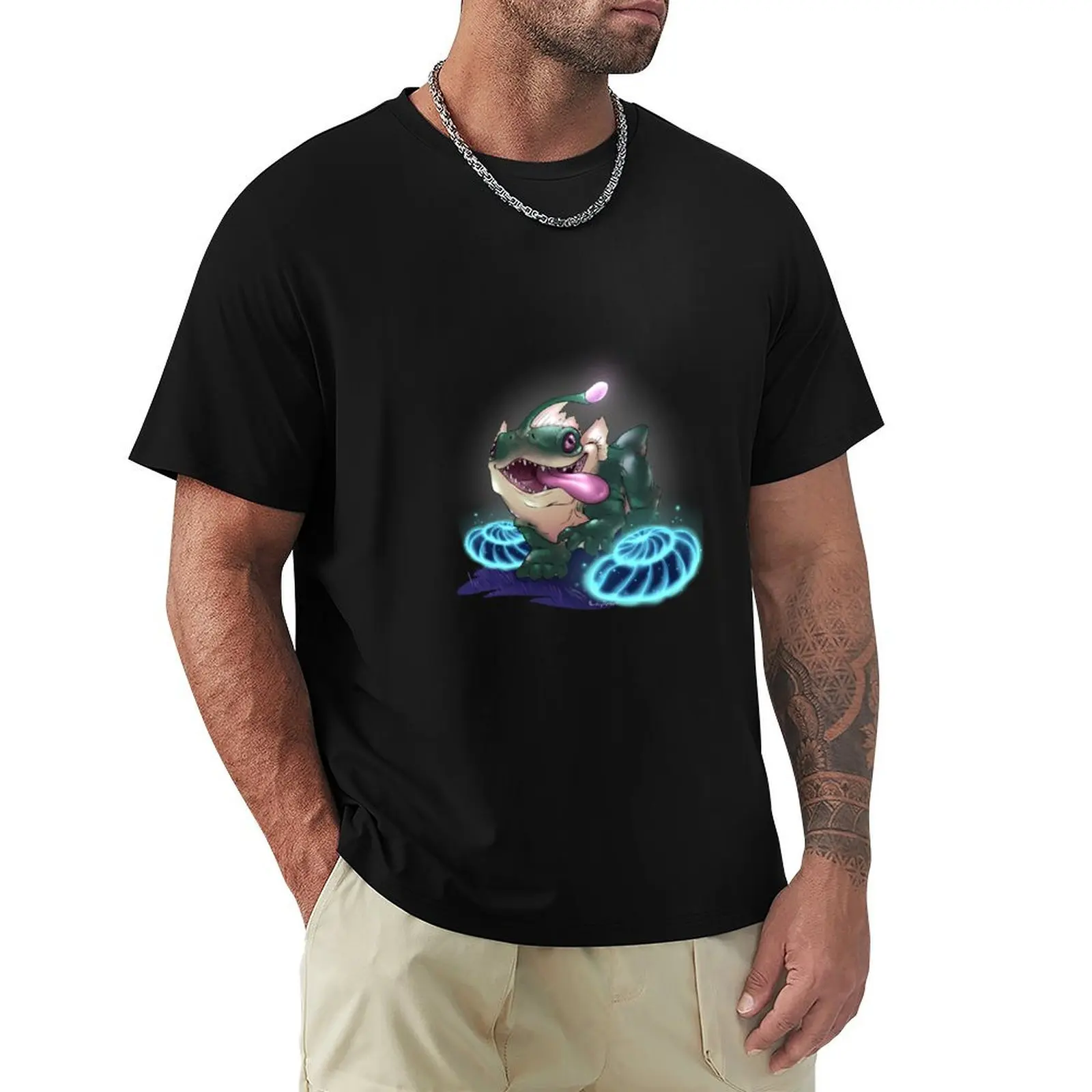 Ark Survival Evolved Aberration DLC Bulbdog T-Shirt T-shirt durable de haute qualité