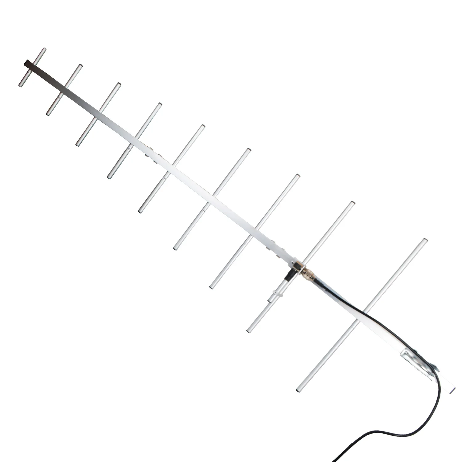 Nine Elements High Gain UHF 430-450MHz 13dB 150Watt Walkie Talkie Yagi Gamma Antenna SO239 Connector 1180mm Boom Length