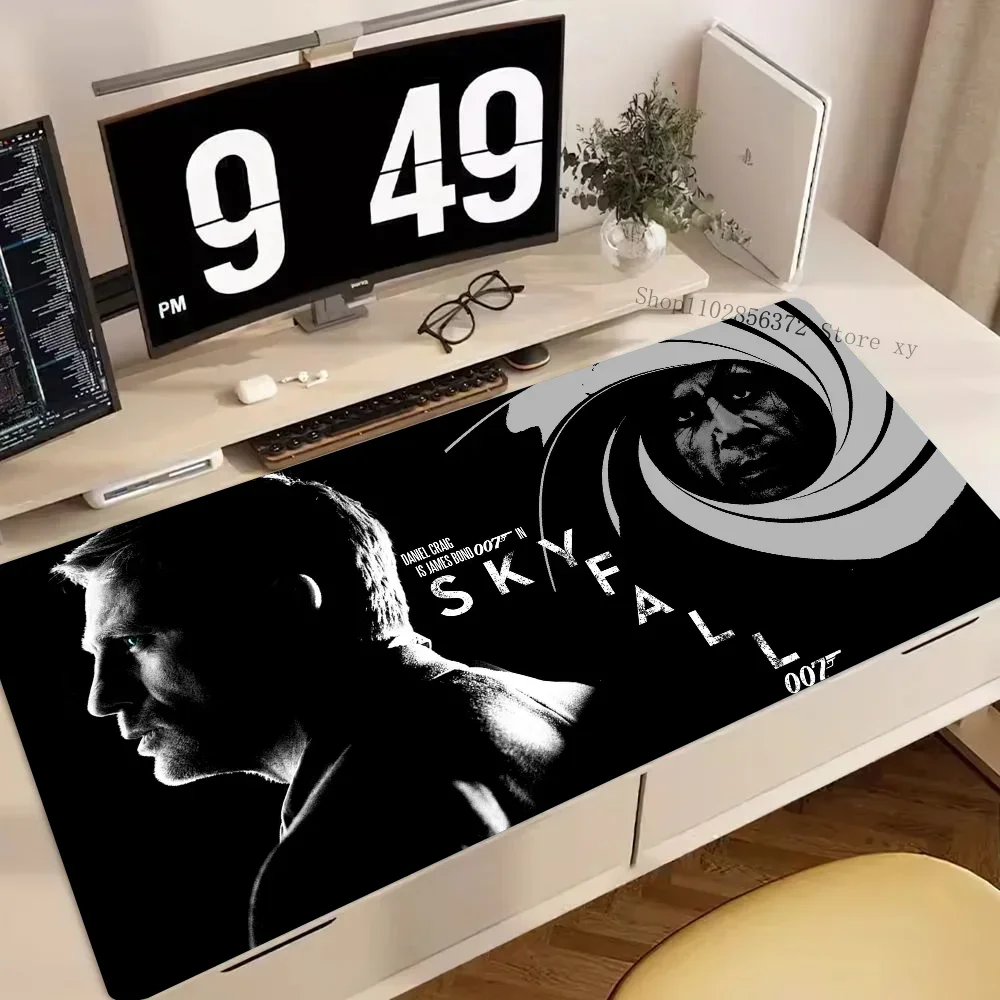 1PC James Bond 007 Mouse Mat Desk Mat With Pad Gaming Accessories Prime Gaming XXL Keyboard Pad Padding Mat