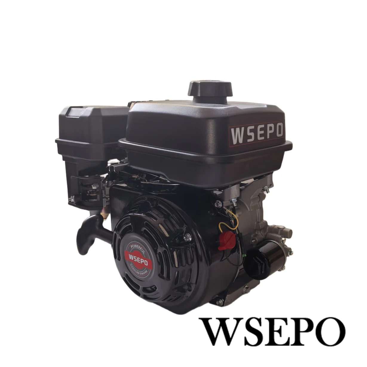 

WSEPO Power Pro 223CC 4 Stroke Horizontal Shaft Air Cool Gas Engine With 3/4" Key Or 20MM Shaft Output