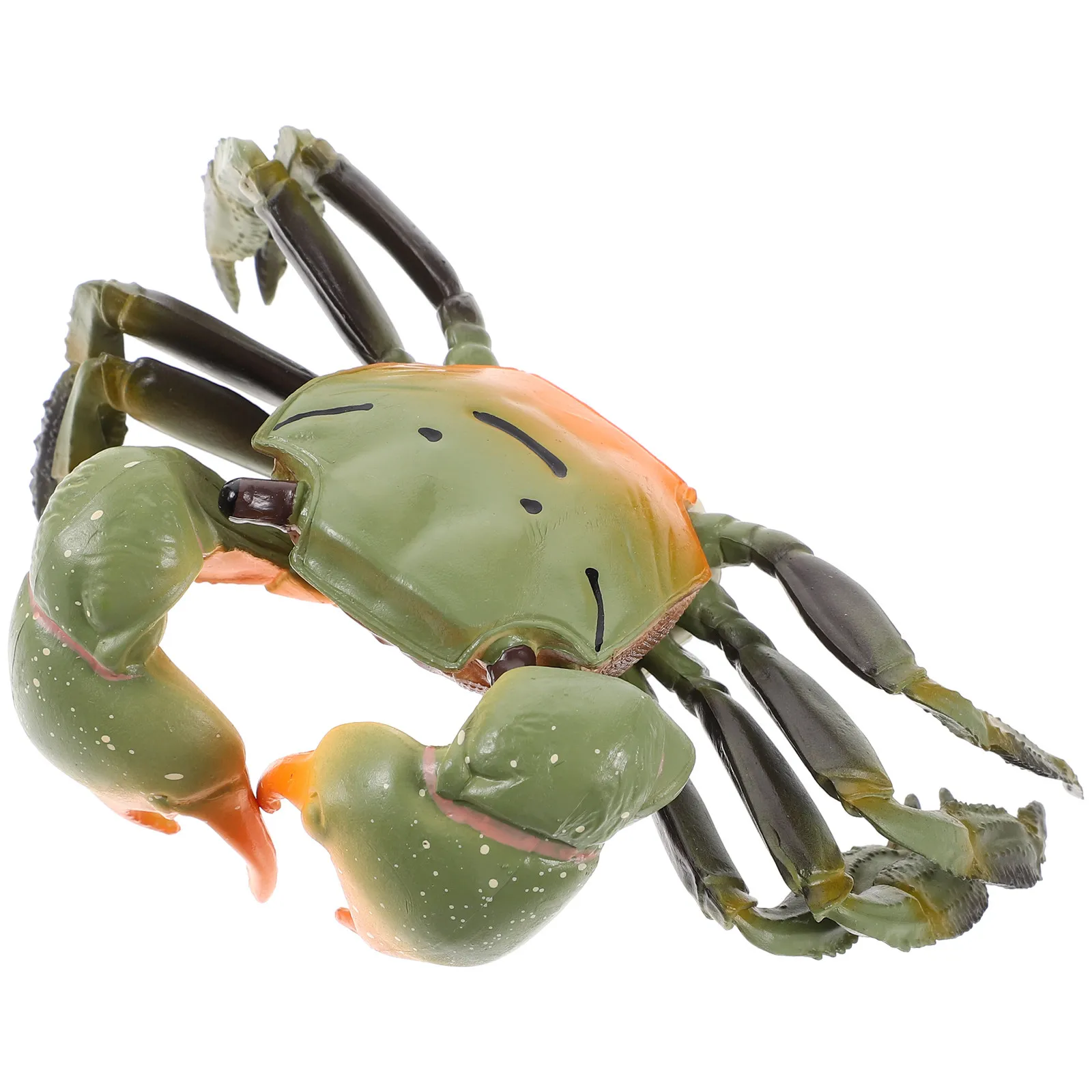 Realistic Plastic Crab Decoration for Aquarium Terrarium Office Home Educational Learning Prop Creative Sea Animal Decor