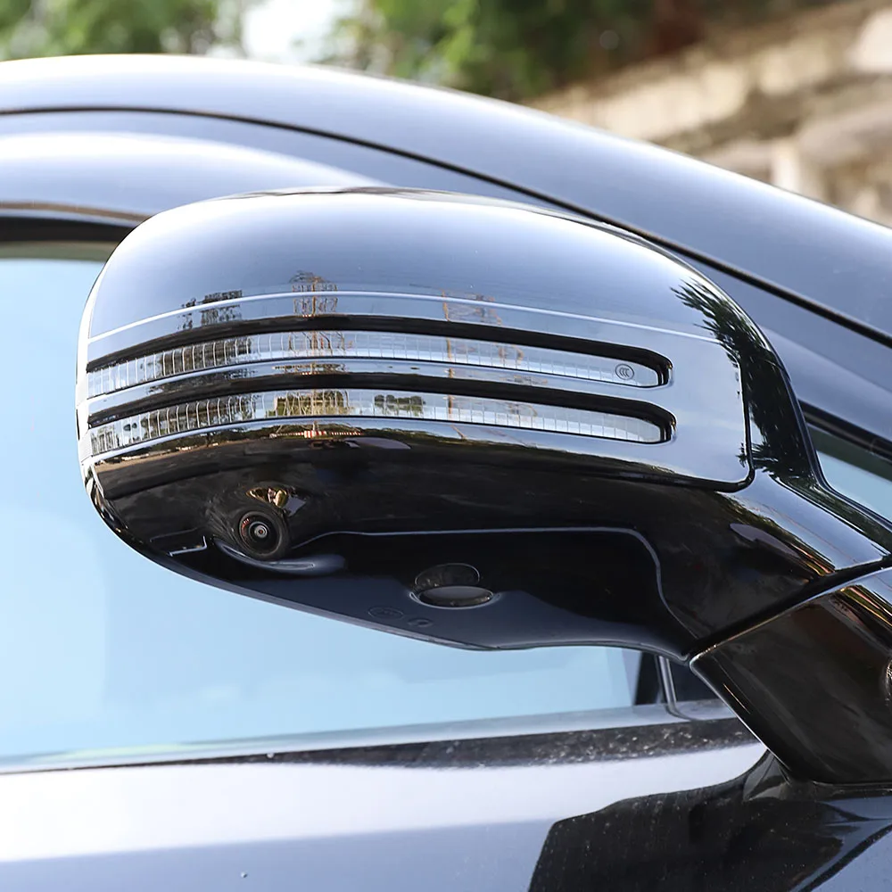 

2 шт. для Denza N9, зеркало заднего вида, полоса для предотвращения столкновений, автомобильная модификация, ярко-черная наклейка против царапин