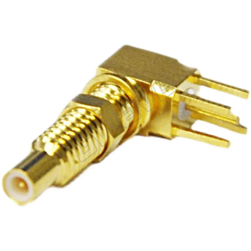 SSMC (male) through wall terminal connector with 90 ° right angle bend DC-6GHz/SSMC-JYWHD5