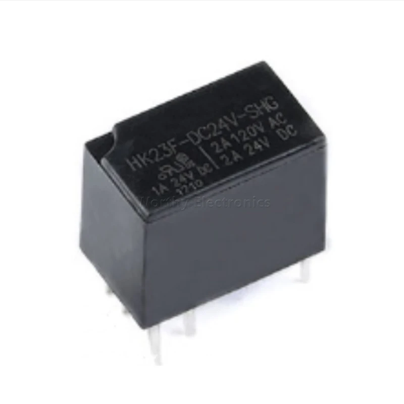 

Free shipping 10pcs/lot TSC-112L3H HK23F-DC12V-SHG 6PIN 2A Relay