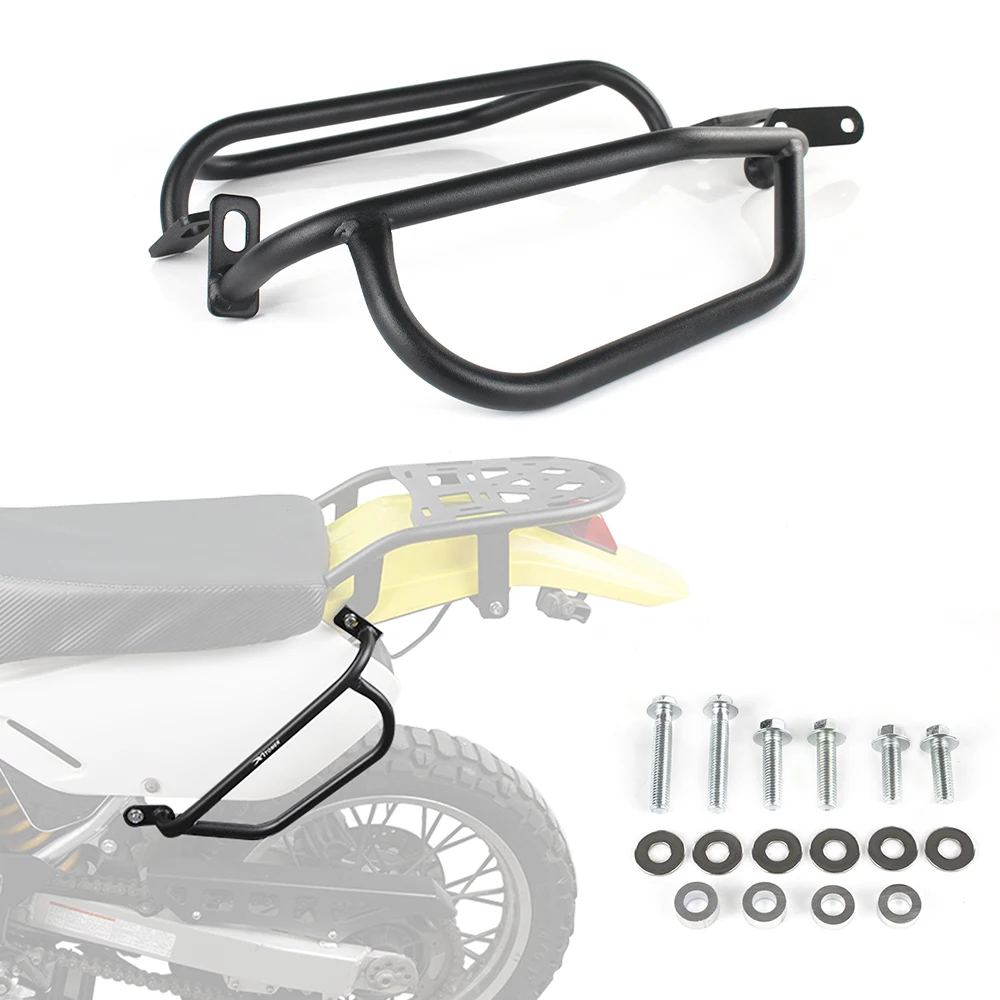 

Motorcycle Saddle Bag Support Guard Bars Side Mounts Bracket Holder Fit For Suzuki DR650 DR 650 1996-2021 2022 2023 2024 2025