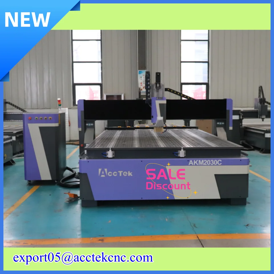 

ATC New Sale High power Engraving Machine 2000*3000mm Solid wood PVC Carton Wood Router Machines in big size