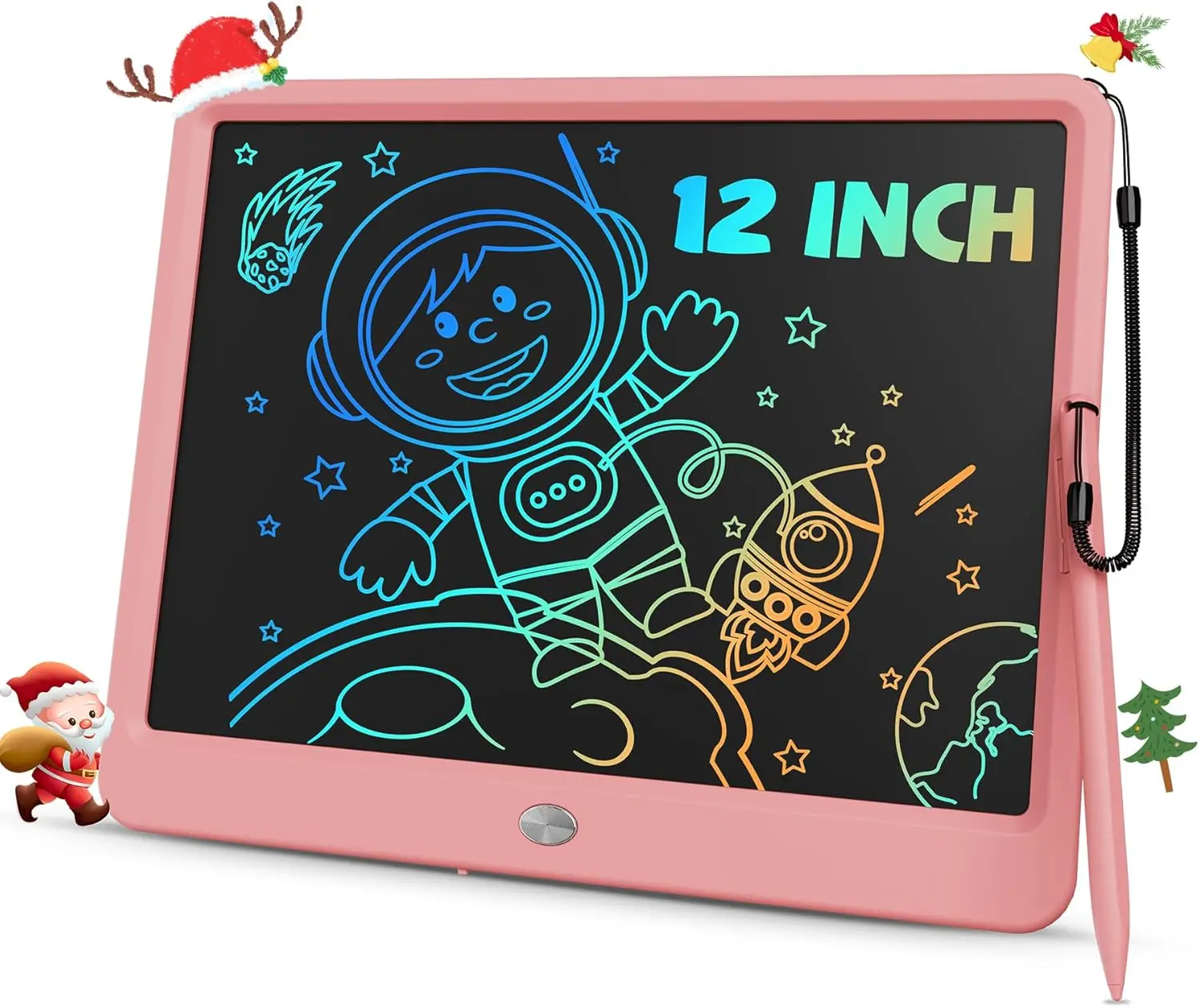 Age 8-10 and Up Homeschool Supplies Easter Gifts Doodle Board 4 5 6 7 Year Old Girl Toys 15inch LCD Writing Tablet for Kids