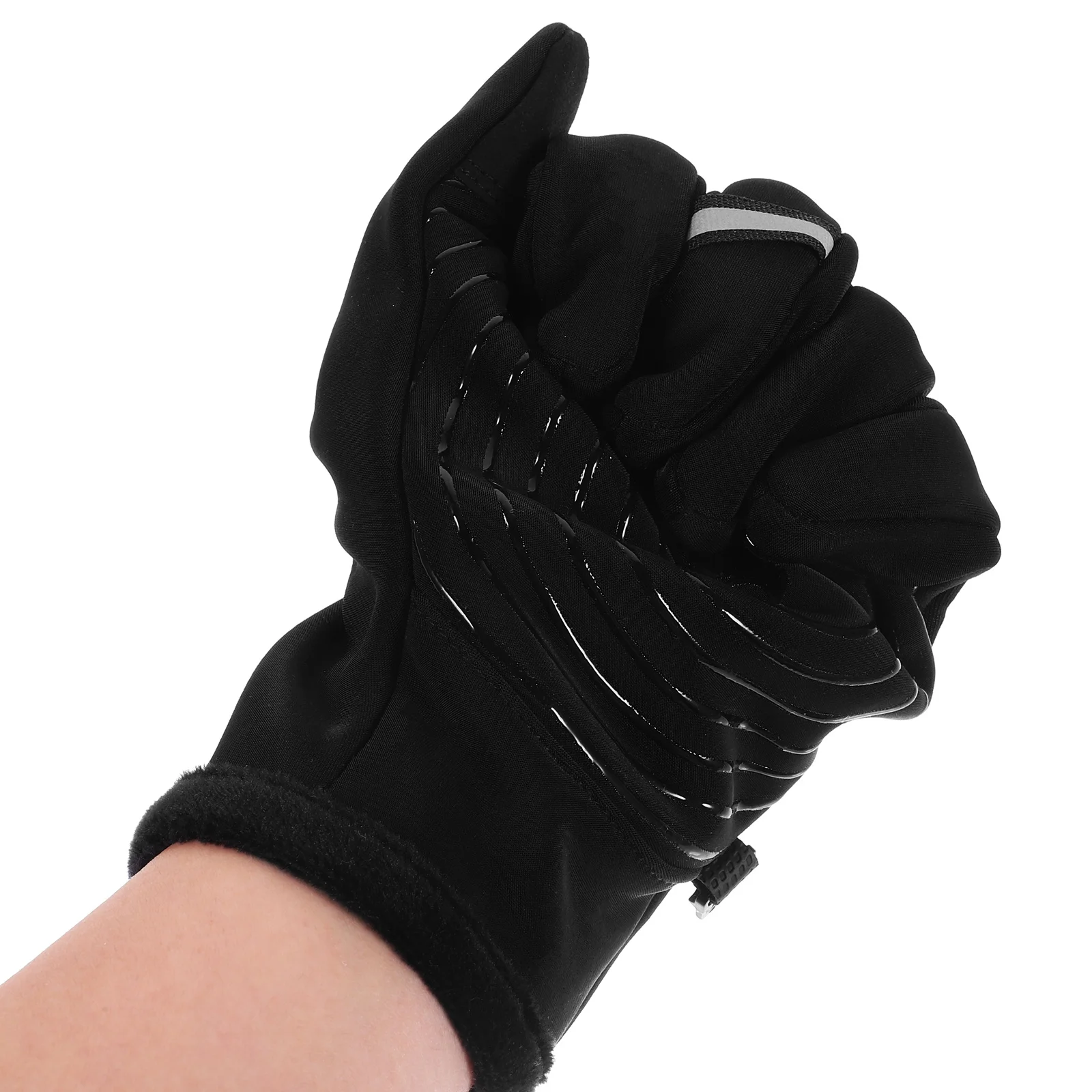 1Pair Winter Cycling Gloves Bike Gloves for Men Warm Windproof Outdoor Running Touch Screen Winter Cold Protection