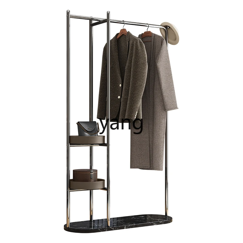 

L'm'm Floor Bedroom Internet Celebrity Light Luxury Cloakroom Simple Vertical Coat Rack Household Clothes Shelf