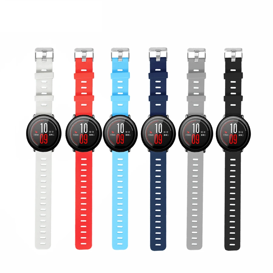 Cinturino sportivo da 22mm per TicWatch Pro 3 Ultra GPS X S GTX 2021 Smart Watch cinturino in Silicone per cinturino Ticwatch S2 E2