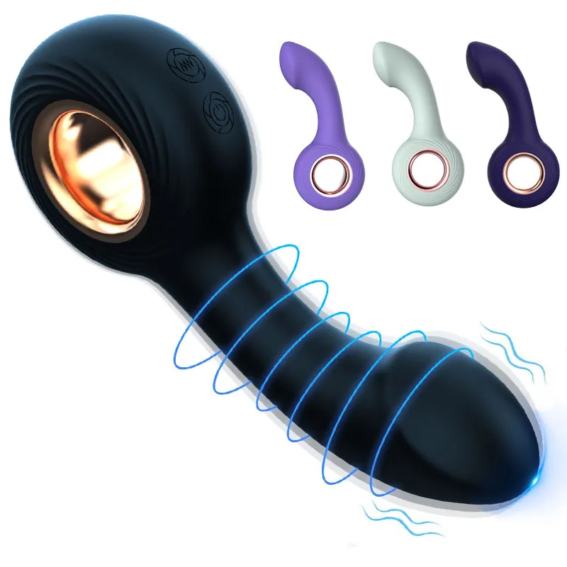 ذكر جهاز تدليك للبروستاتا مقاوم للماء اختراق الشرج هزاز للرجال ، تهتز بعقب المكونات ، محفز الشرج ، الجنس لعب الكبار
