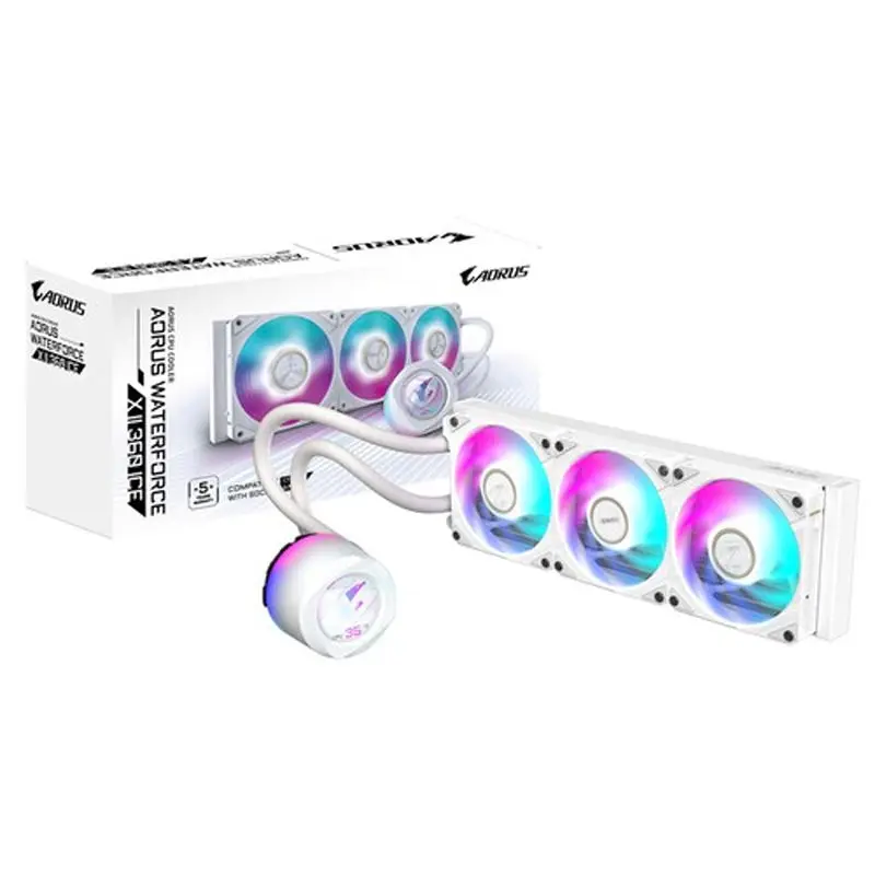 Gigabyte Aorus Waterforce X Ii 360 Ice / الشحن المحلي / المنتج الأصلي / التعبئة والتغليف الآمن #1