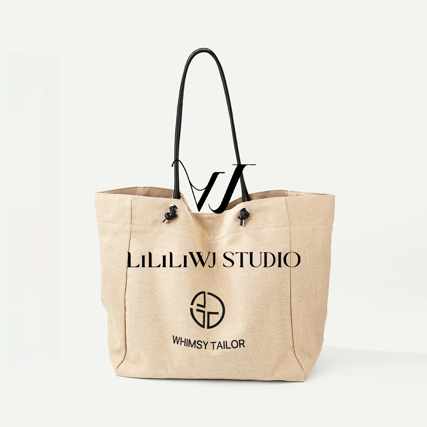 wan-jun-original-versatile-large-capacity-lazy-style-canvas-single-shoulder-bag-leisure-fashion-women's-bag-lwj26b2s1677