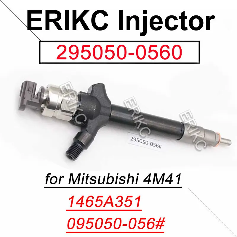 295050-0560 Diesel Injector Assy 295050-0561 Common Rail Fuel Injection Nozzle 295050-0562 for DENSO Mitsubishi 4M41 1465A351