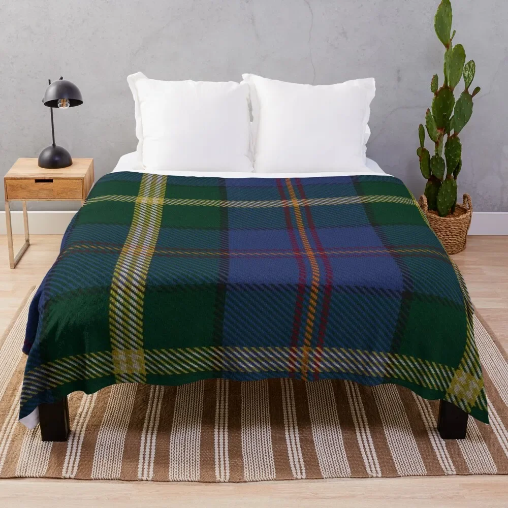 

MacAnnie Washabuck tartan Throw Blanket Softest wednesday Blankets