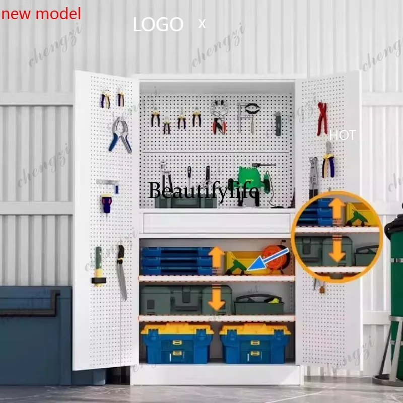 M138 Toolbox Hardware Thickened Factory Car Bay Storage Cabinet for Storing Documents and Files Metal