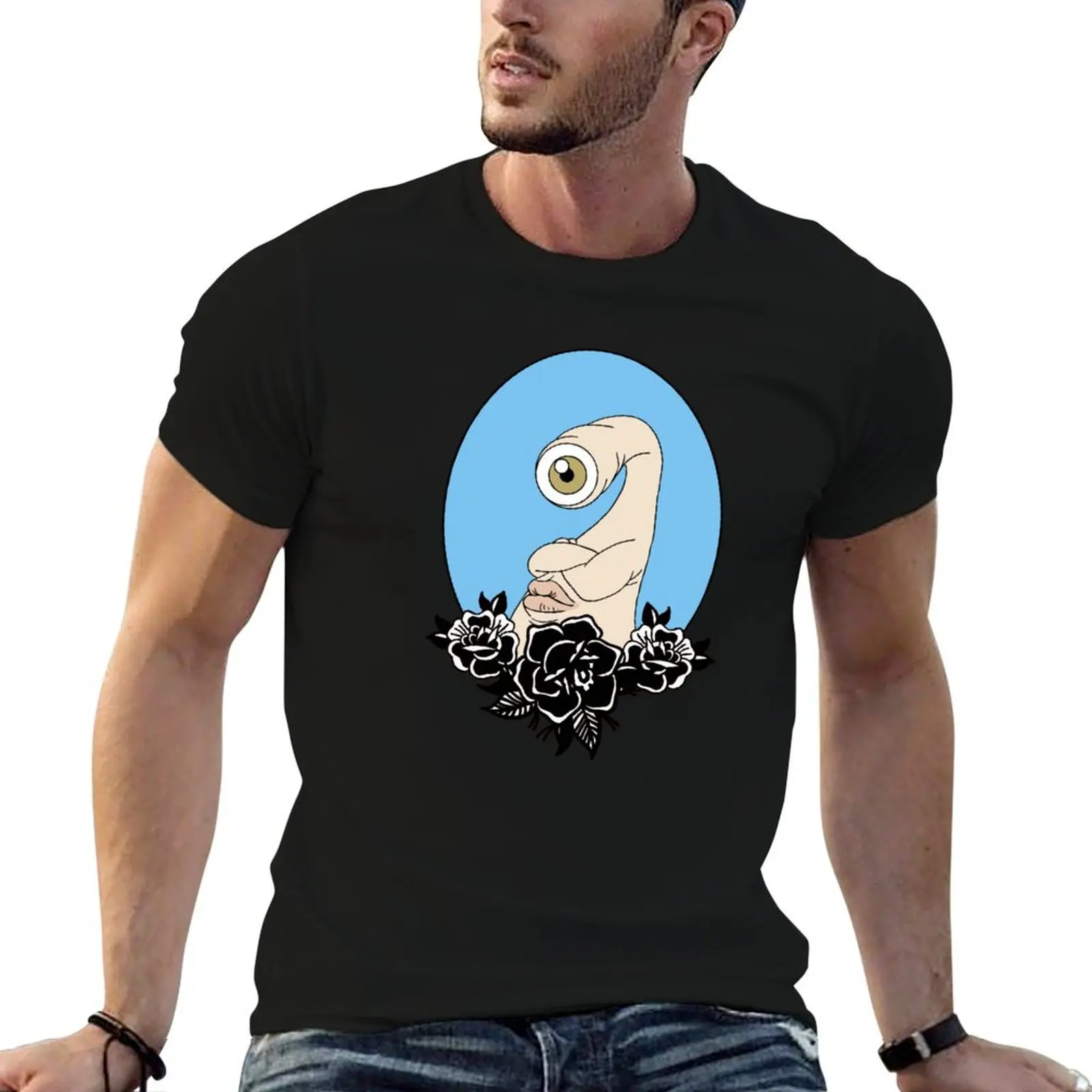 

Migi T-Shirt t shirts for man pack cotton anime tshirt cotton tshirt 100% T-shirt