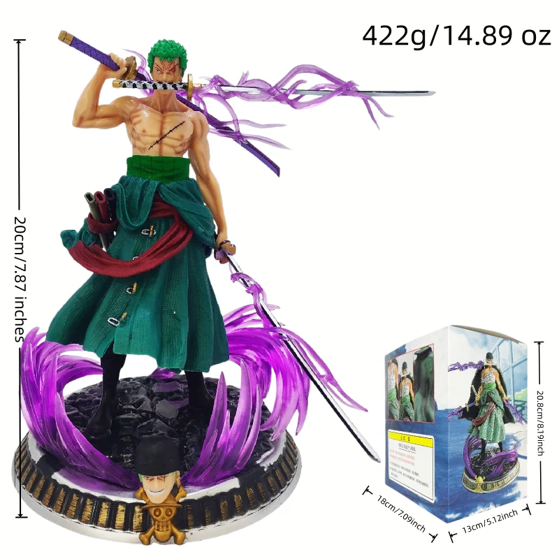One Piece Roronoa Zoro Figure  - Model Figure Base recension och pris