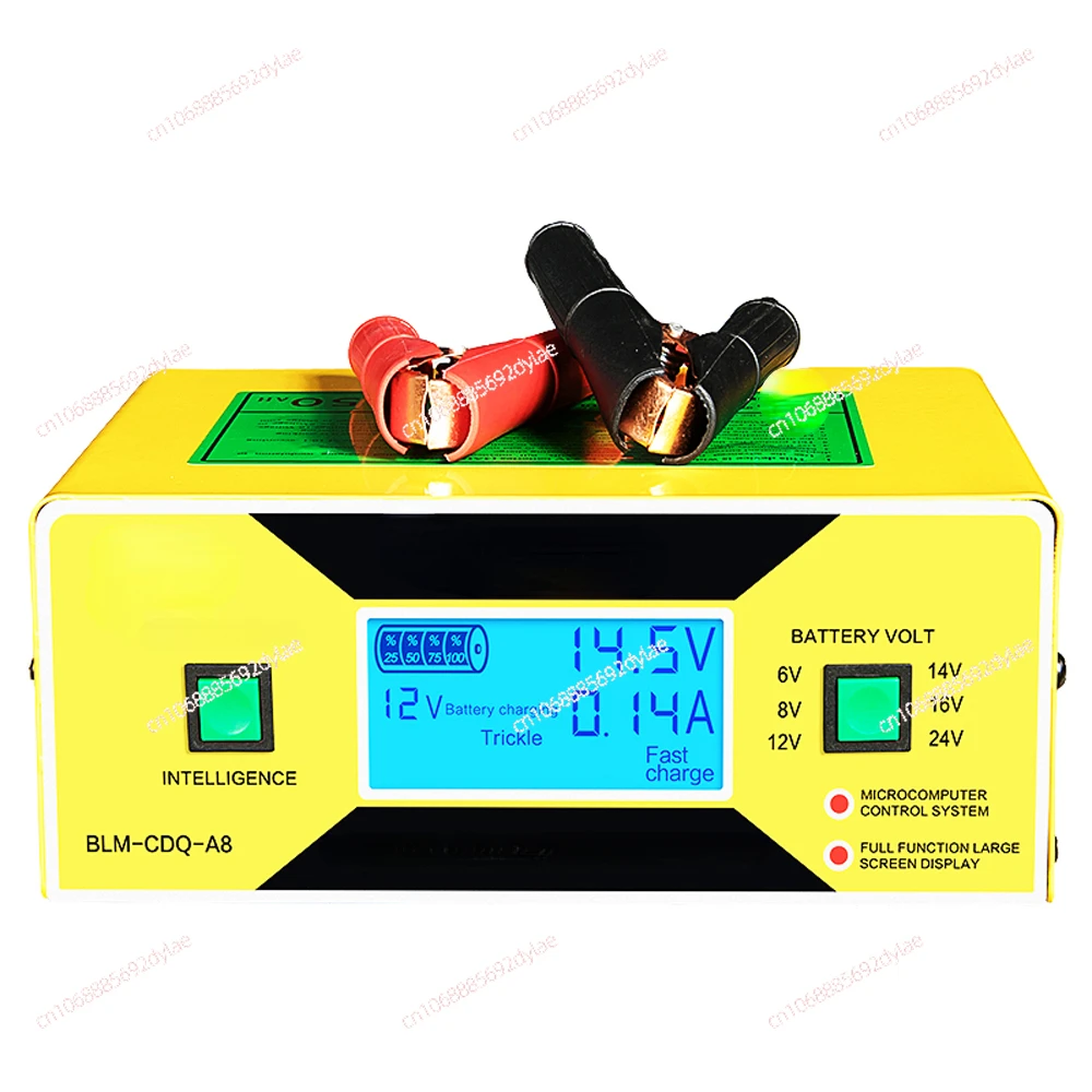 6V 8V 12V 14V 16V 24V 10 A Automatic Test and Maintain Lead Acid Battery Charger