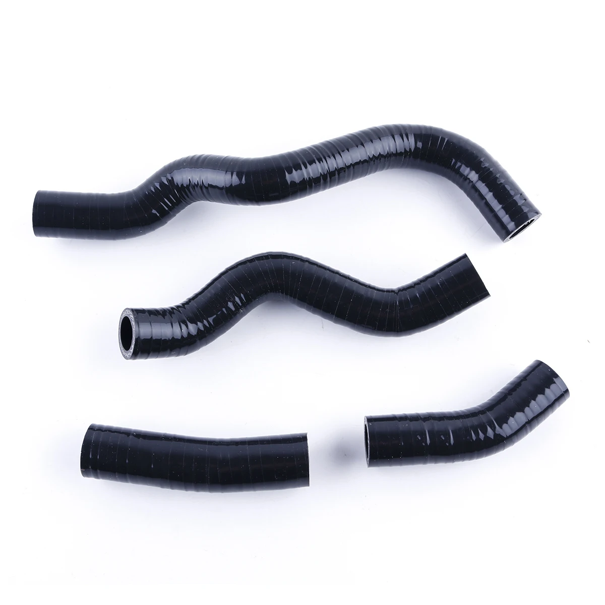 4PCS 3PLY For 1997-2007 Kawasaki KLX 300 KLX300 1998 1999 2000 New Silicone Radiator Coolant Cooling Hose Pipe Tube Duct Set Kit