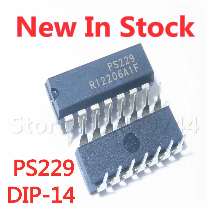 2PCS/LOT PS229 DIP-14 Taiwanese monitoring and protection chip In Stock NEW original IC